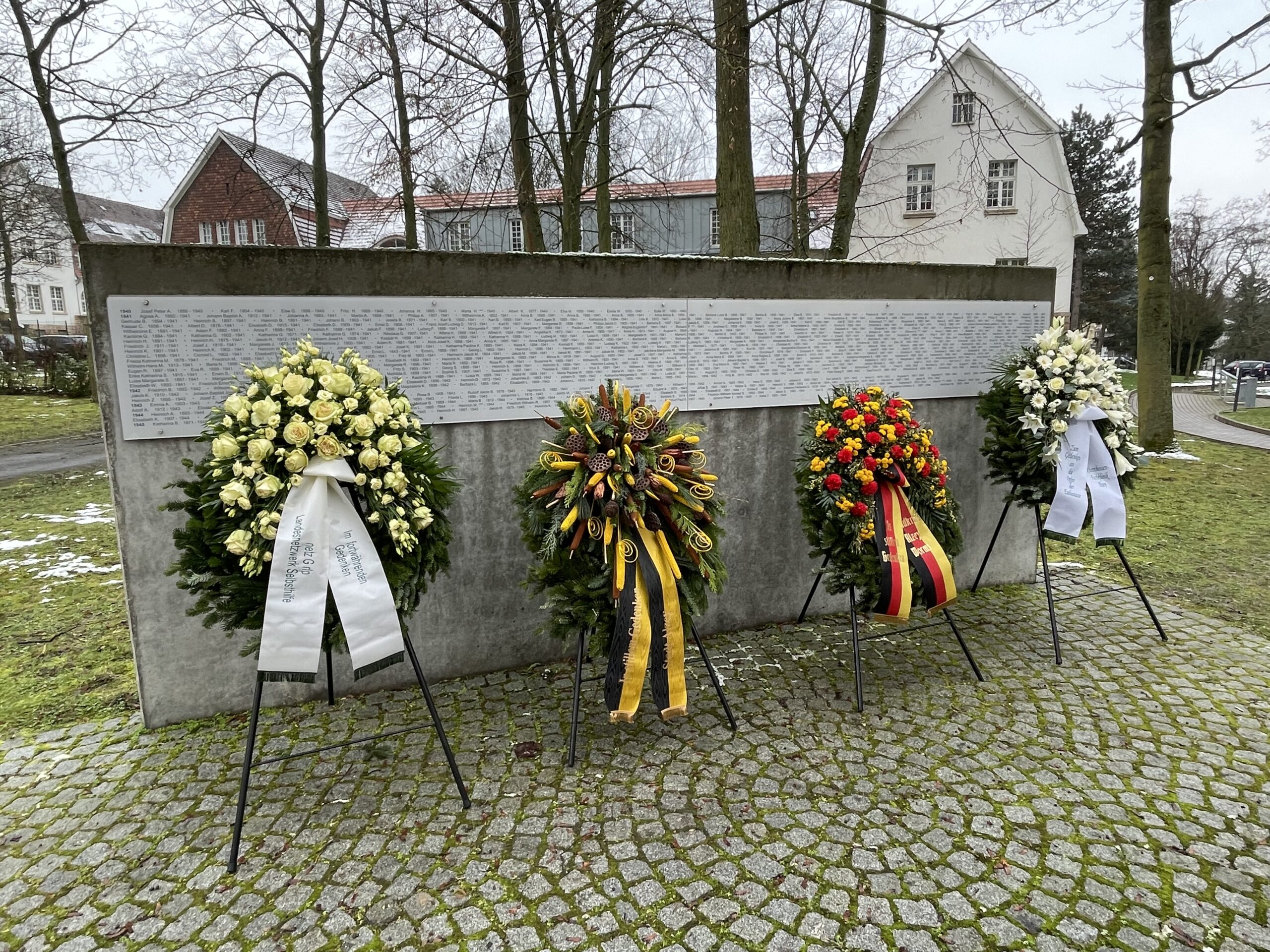 Gedenkveranstaltung für die Opfer der NS-Zeit